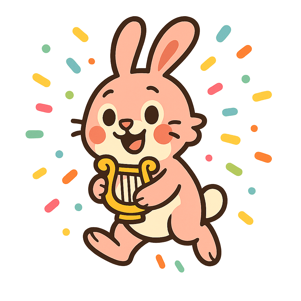 Mascot — celebrating